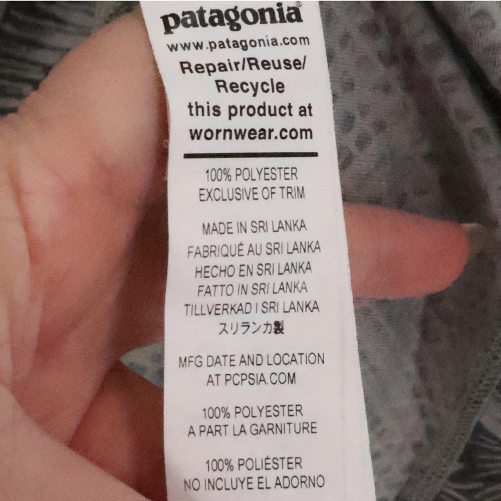 Patagonia Capilene Midweight Baselayer Top Womens Size L Gray - Picture 6 of 9
